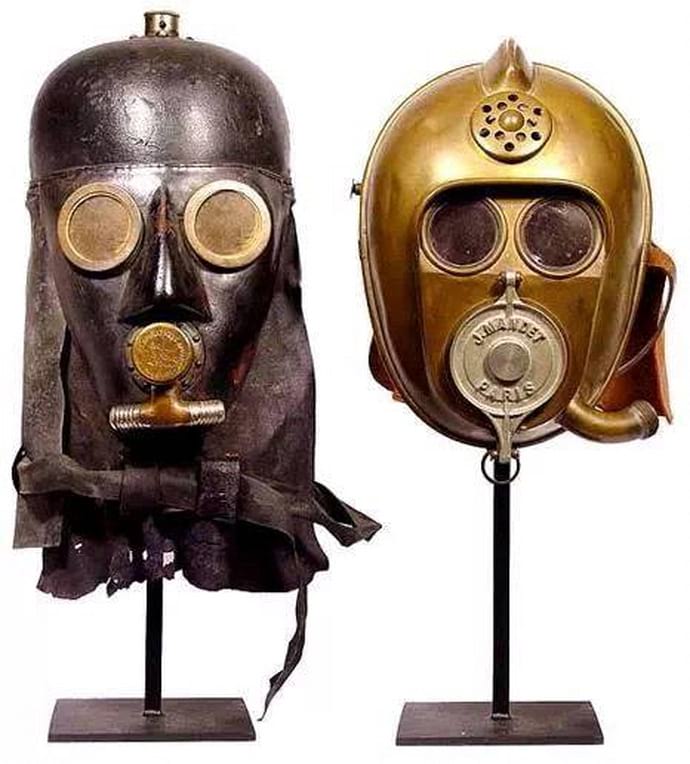 16. Пожарные маски, XIX век