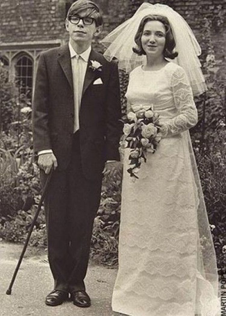 Стивен Хокинг с первой женой