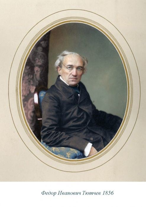 Федор Иванович Тютчев, 1856 год