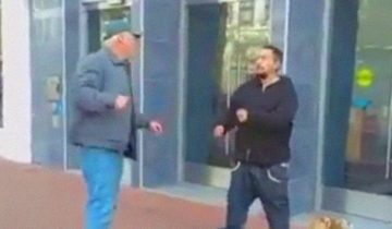 дал отпор уличному хулигану