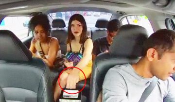 обокрала таксиста Uber
