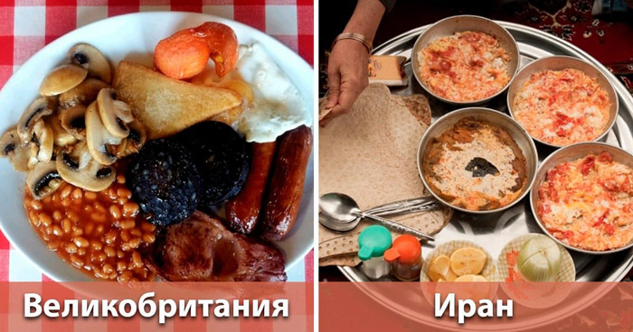 как выглядят завтраки