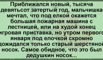 волшебный носок