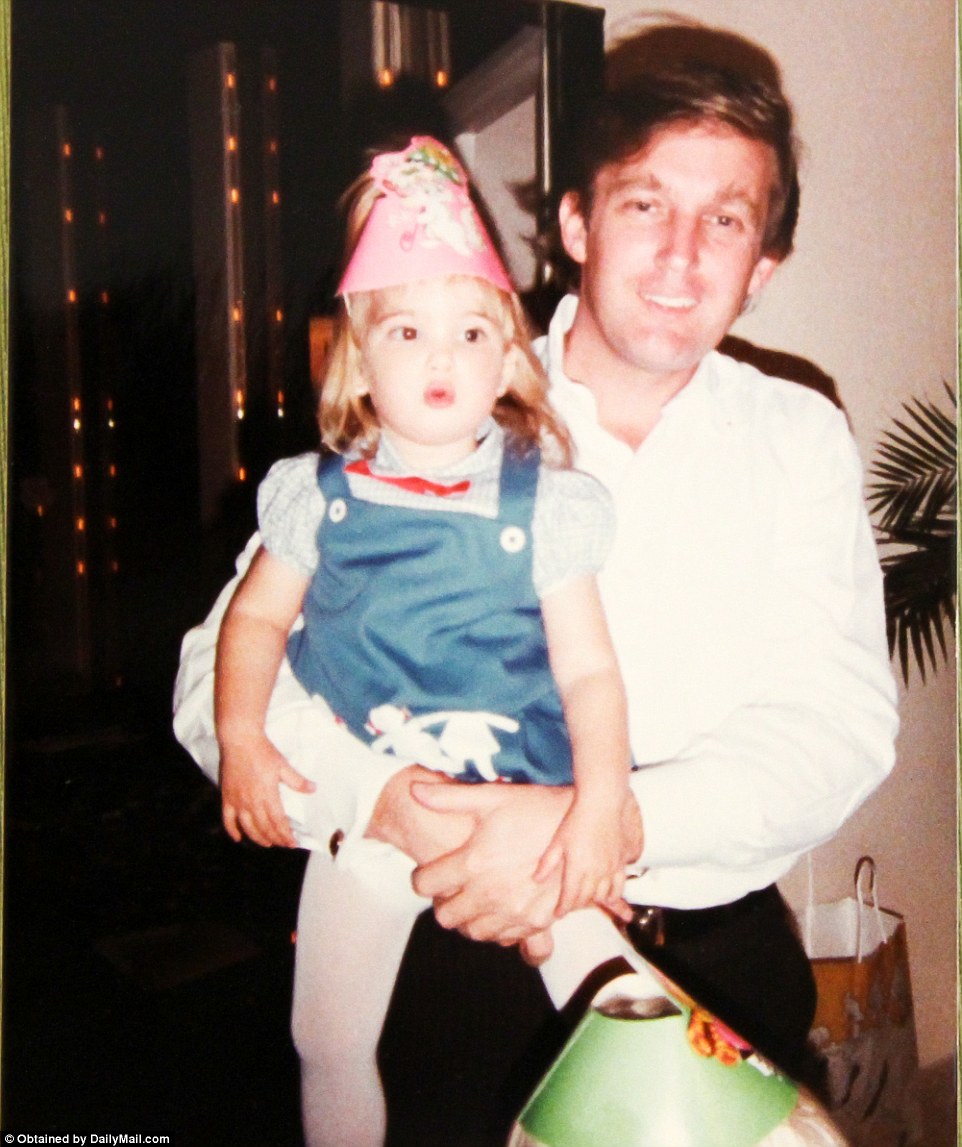 Дональд Трамп и любимая дочка Иванка.