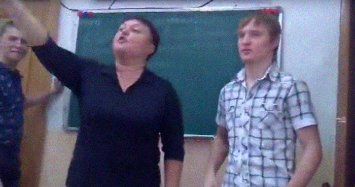 первый раз