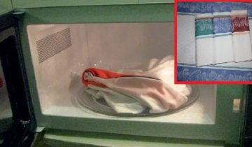 отстирать кухонные полотенца