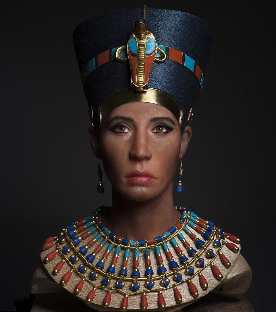  Используя новейшую 3D-технологию, учёным удалось создать точную копию лица древней правительницы