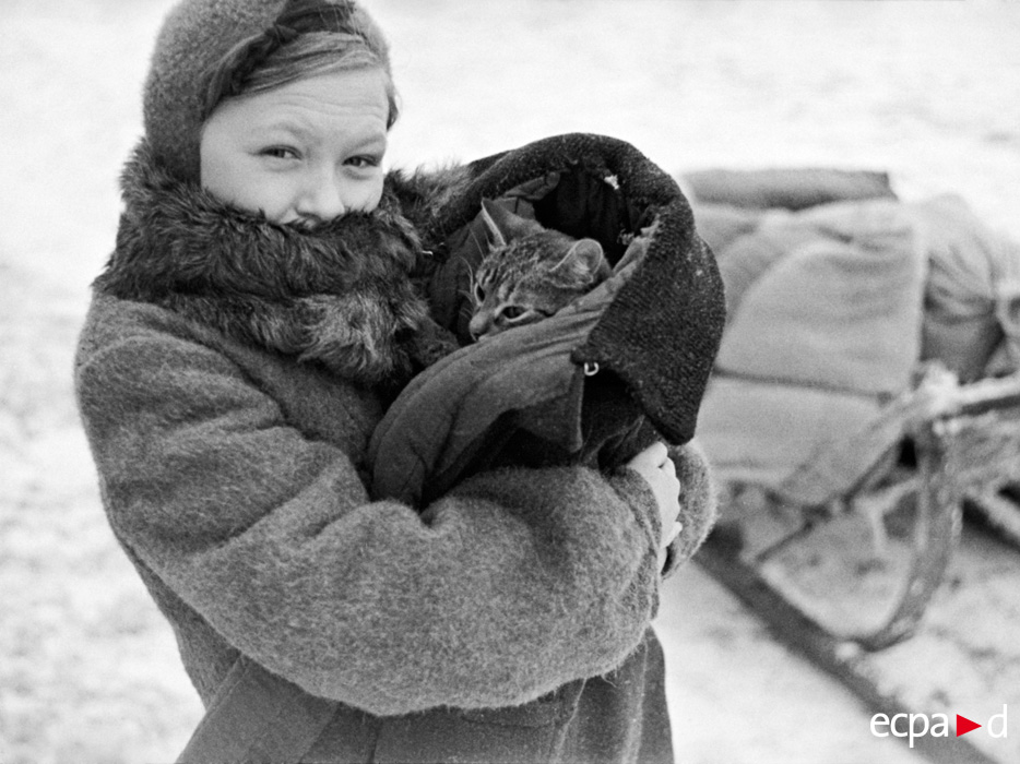 Витебск (Беларусь), эвакуация жителей, зима 1943-1944 гг.