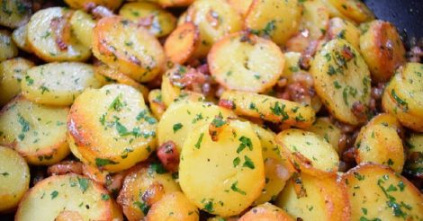 Жареная картошка по-немецки