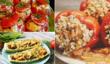 Фаршированные овощи: 5 рецептов