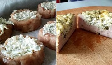 корзинки из фарша