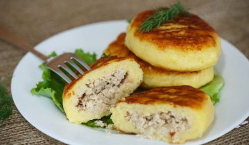 Картофельные зразы с фаршем