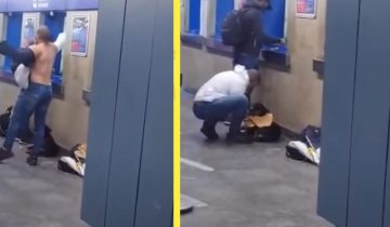 отдал свою футболку