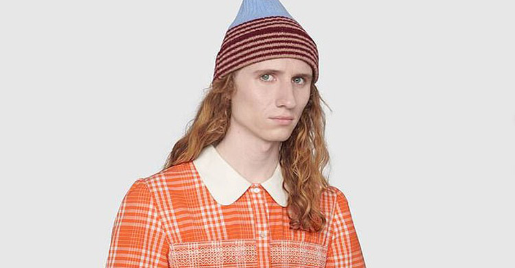 Бренд Gucci модный мужчина