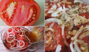 закуска из помидоров
