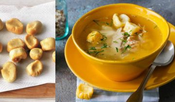 бульон из домашней курицы