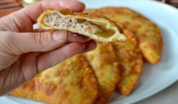 чебуреки на заварном тесте