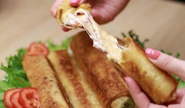 Сырные трубочки