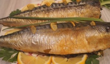 Запеченная скумбрия