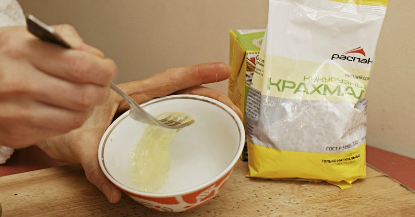 Маска-ботокс из крахмала