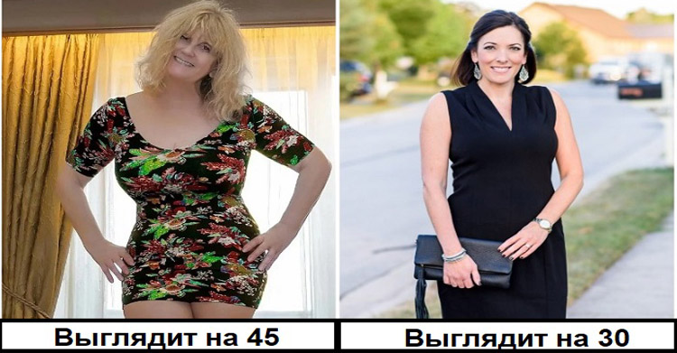 выдает реальный возраст женщины