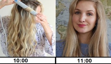 укладка держится час