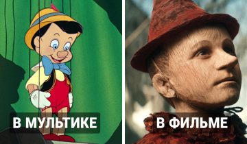 Анимированные персонажи попали в кино