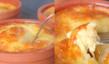 Вкусное сырное суфле