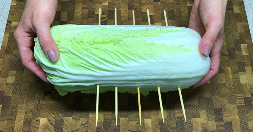 гарнир из пекинской капусты