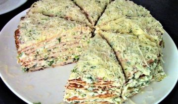 Торт из куриного филе