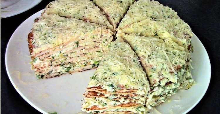 Торт из куриного филе
