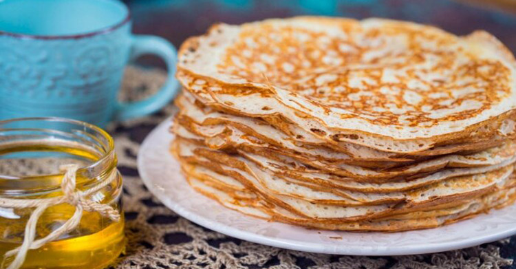 блинчики с дырочками