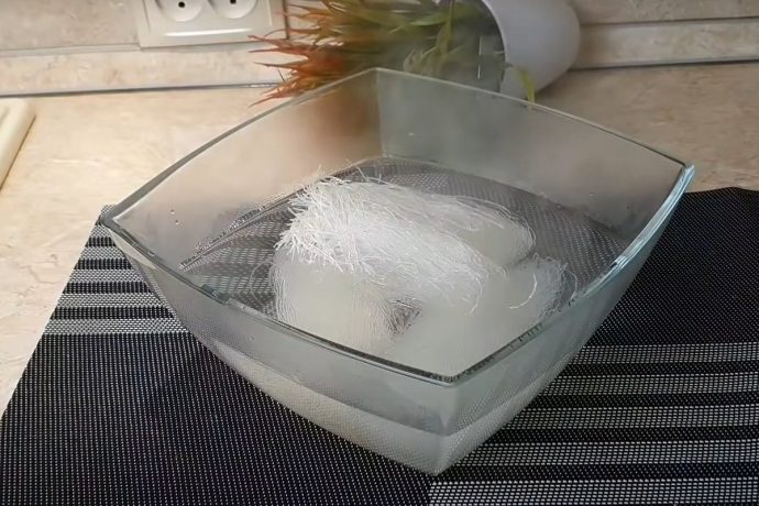Фунчоза с мясом