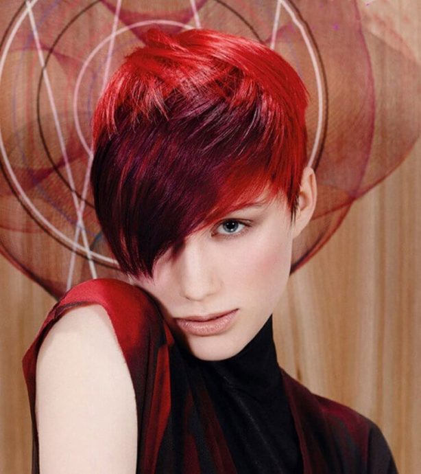 техники окрашивания коротких волос