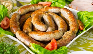 Домашняя куриная колбаса