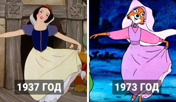 Disney прорисовал несколько раз