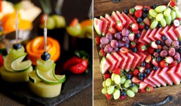 оформление вкусных нарезок