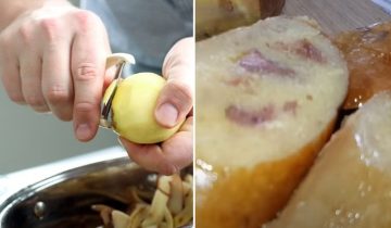 Картофельная колбаса