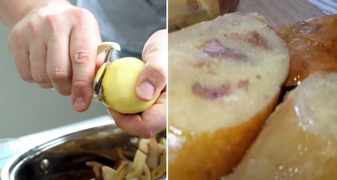 Картофельная колбаса