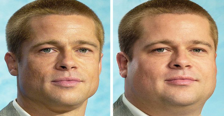 неожиданно отрастили себе щечки