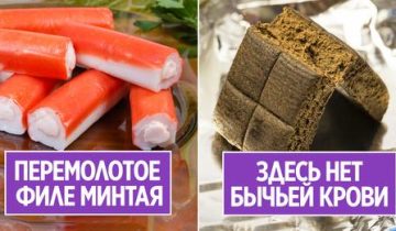 состоят продукты питания
