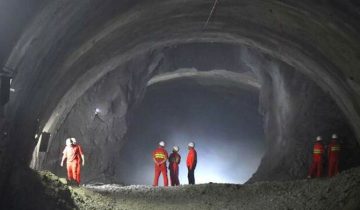 Китай подводный тоннель