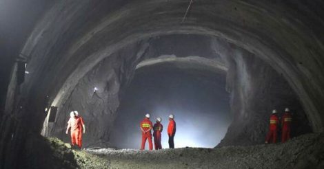 Китай подводный тоннель